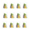 Lunaura Juego de 12 velas de safari selva animales regalos_3