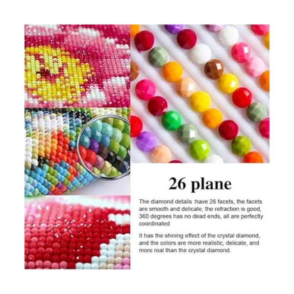 Kits de taladro redondo completo para pintura de diamante_5