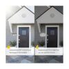 Números de casa placas de dirección LED con energía_2