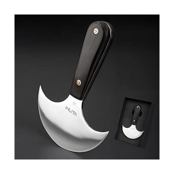 WUTA Cuchillo de cuero ultra afilado de cabeza redonda_1