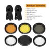 LabEdit Reef Coral Kit de 5 lentes para teléfono 1 funda_2