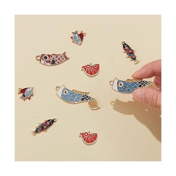 SUNNYCLUE 1 caja de 30 piezas de 5 estilos de peces