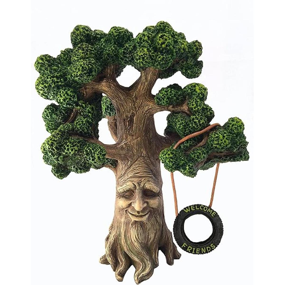 rbol de gnomo de hadas y jardín árbol en miniatura de