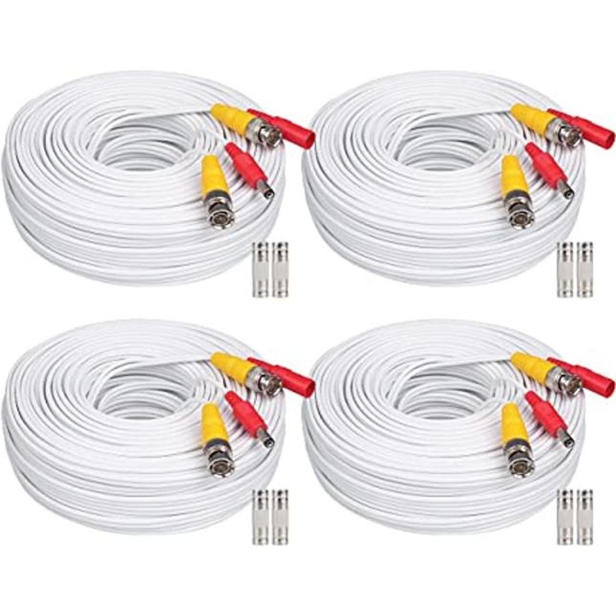 wildhd 150 ft siamés BNC Video y cable de cámara de
