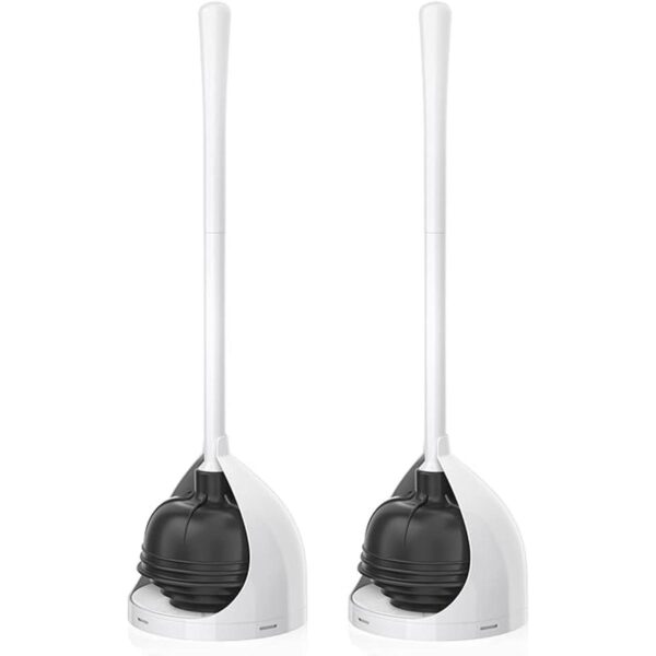 uptronic Paquete de 2 émbolos de inodoro con soporte_1