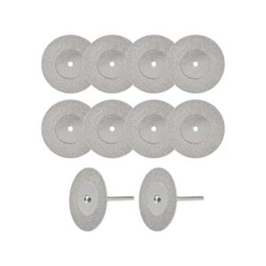 uxcell 10 ruedas de corte de diamante de 1.575 in con 2_1