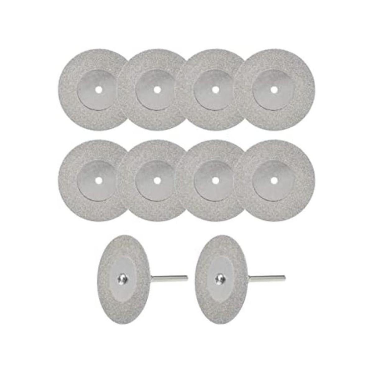 uxcell 10 ruedas de corte de diamante de 1.575 in con 2