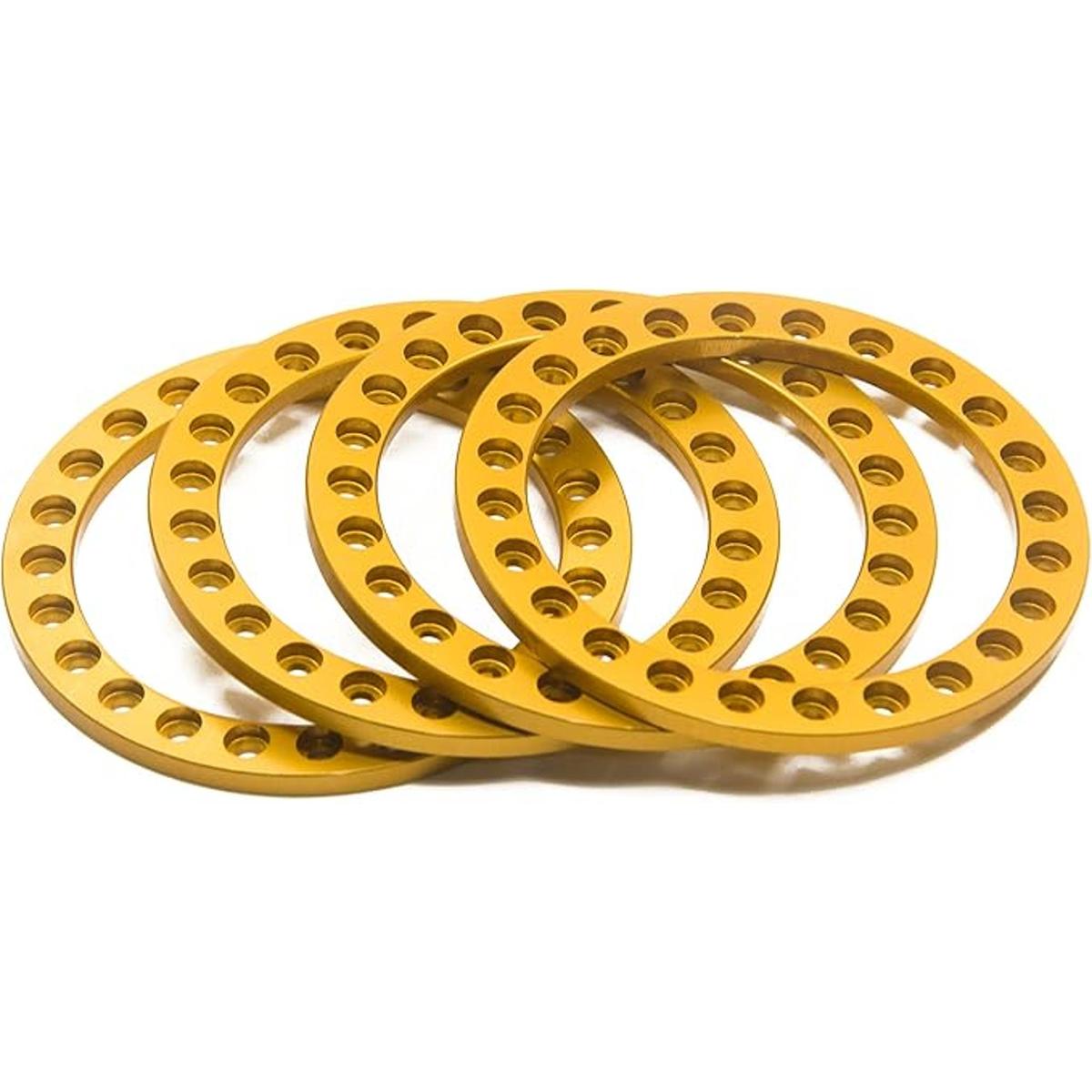 rclions 4pcs rueda de repuesto de aluminio borde Beadlock
