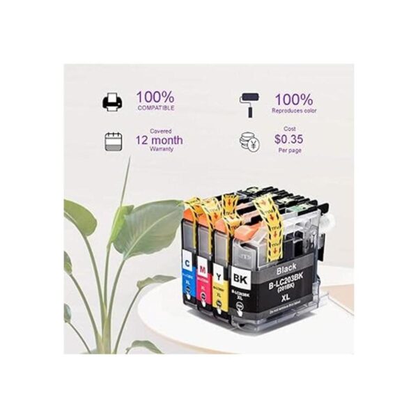 ouguan 5 Pack Replacement Ink Cartridge Combo de tinta