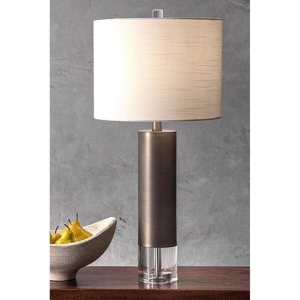 nuLOOM Warwick Lámpara de mesa de metal de 28 pulgadas_1