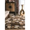 nuLOOM Tapete para piso con diseño de piedras guijarros_2