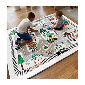 nexace Alfombra de juego para niños vida urbana ideal