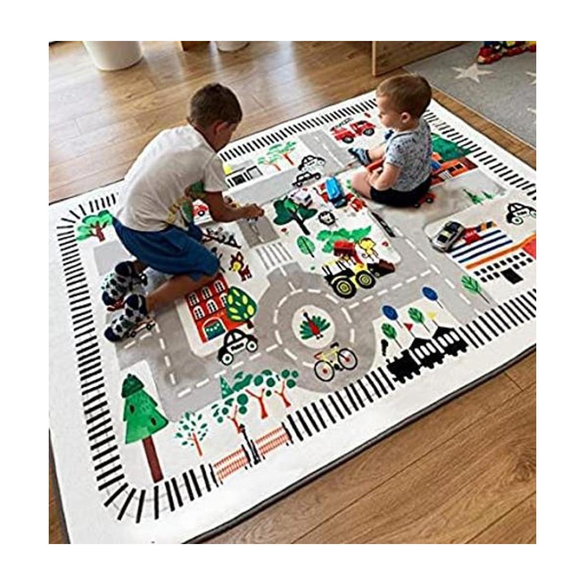 nexace Alfombra de juego para niños vida urbana ideal