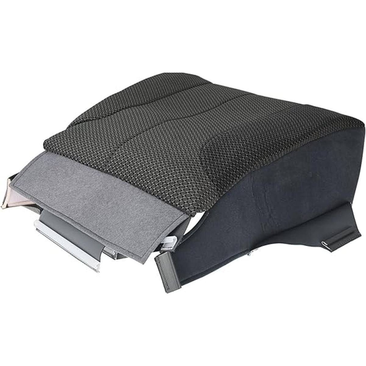 munirater Funda de asiento de tela gris de repuesto para