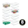 mDesign Cajas apilables de plástico para juguetes con_2