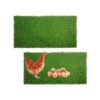 kathson 2 almohadillas para anidar de gallina alfombra de