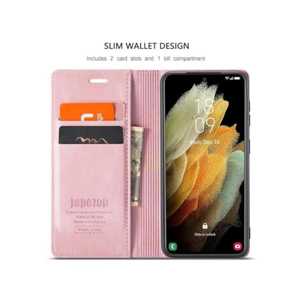 japezop Funda para Samsung Galaxy S21 5G cartera para_2