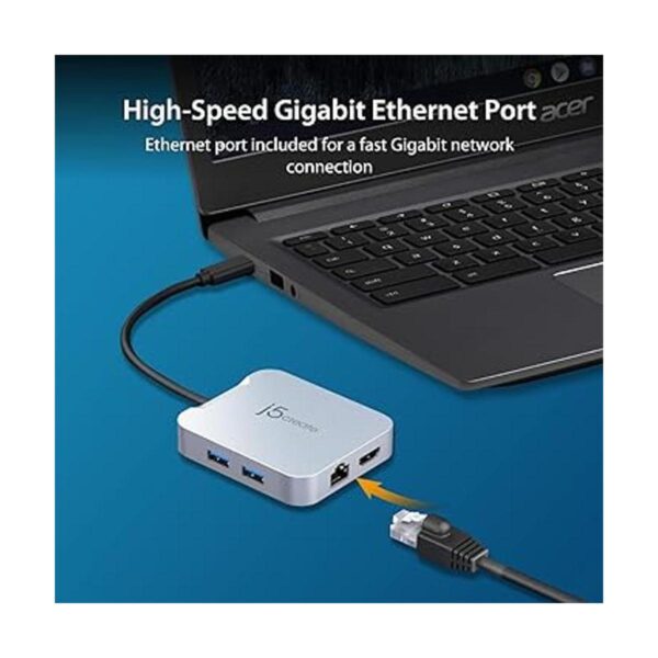j5create Hub USB C HDMI 4K 60Hz PD de 100W 2 USBA_3