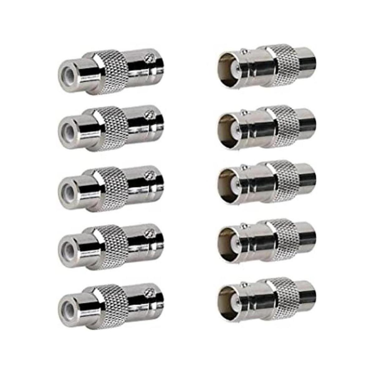 inovat BNC hembra a RCA hembra Coupler Adapter Conector