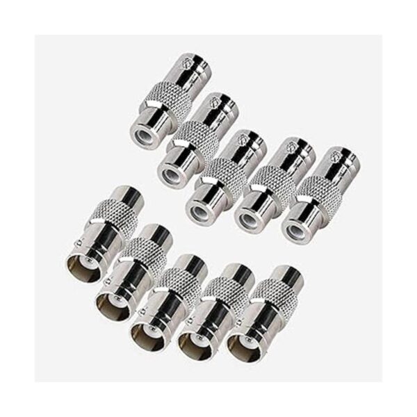 inovat BNC hembra a RCA hembra Coupler Adapter Conector