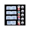 iSuperb Kit de moldes de resina moldes de silicona