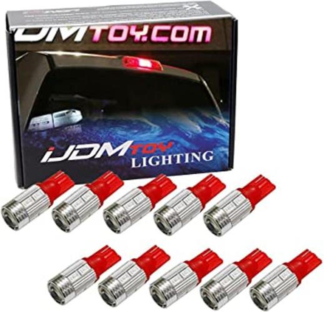 iJDMTOY 10 Bombillas LED de repuesto de 10SMD 921 912