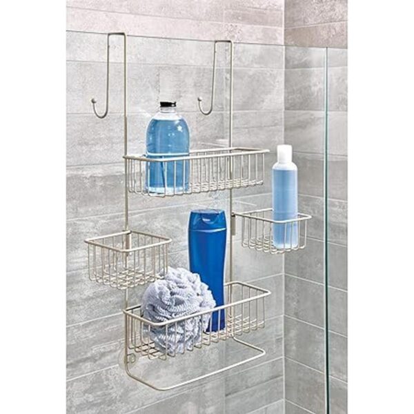 iDesign The Metalo Collection Organizador de ducha_2