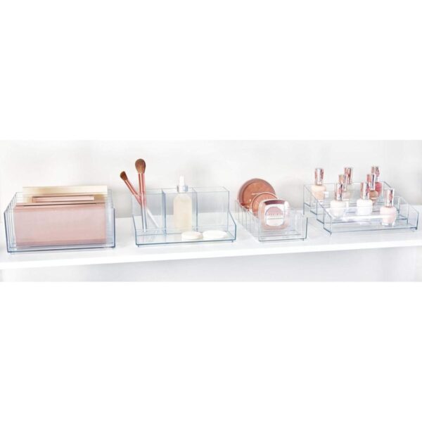 iDesign Organizador de cosméticos transparente_5
