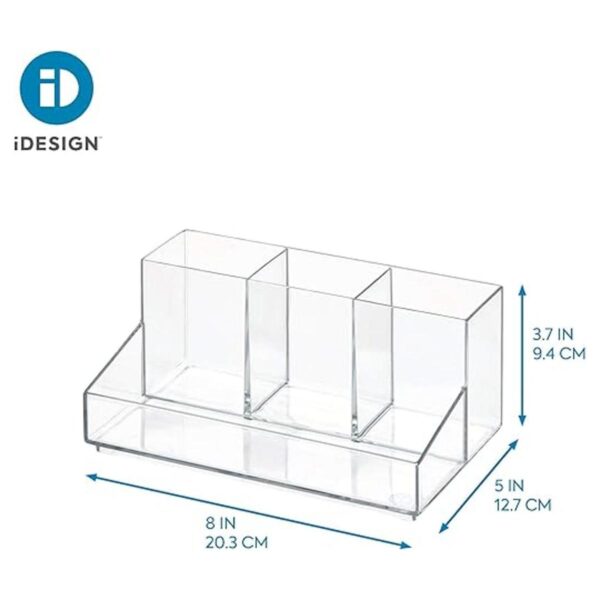 iDesign Organizador de cosméticos transparente_3