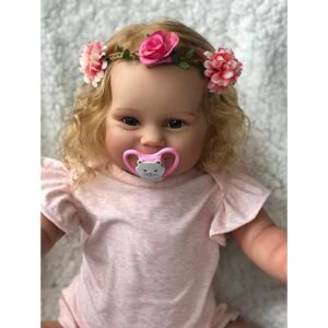 iCradle Muñeca de bebé recién nacida de 20 pulgadas con_1