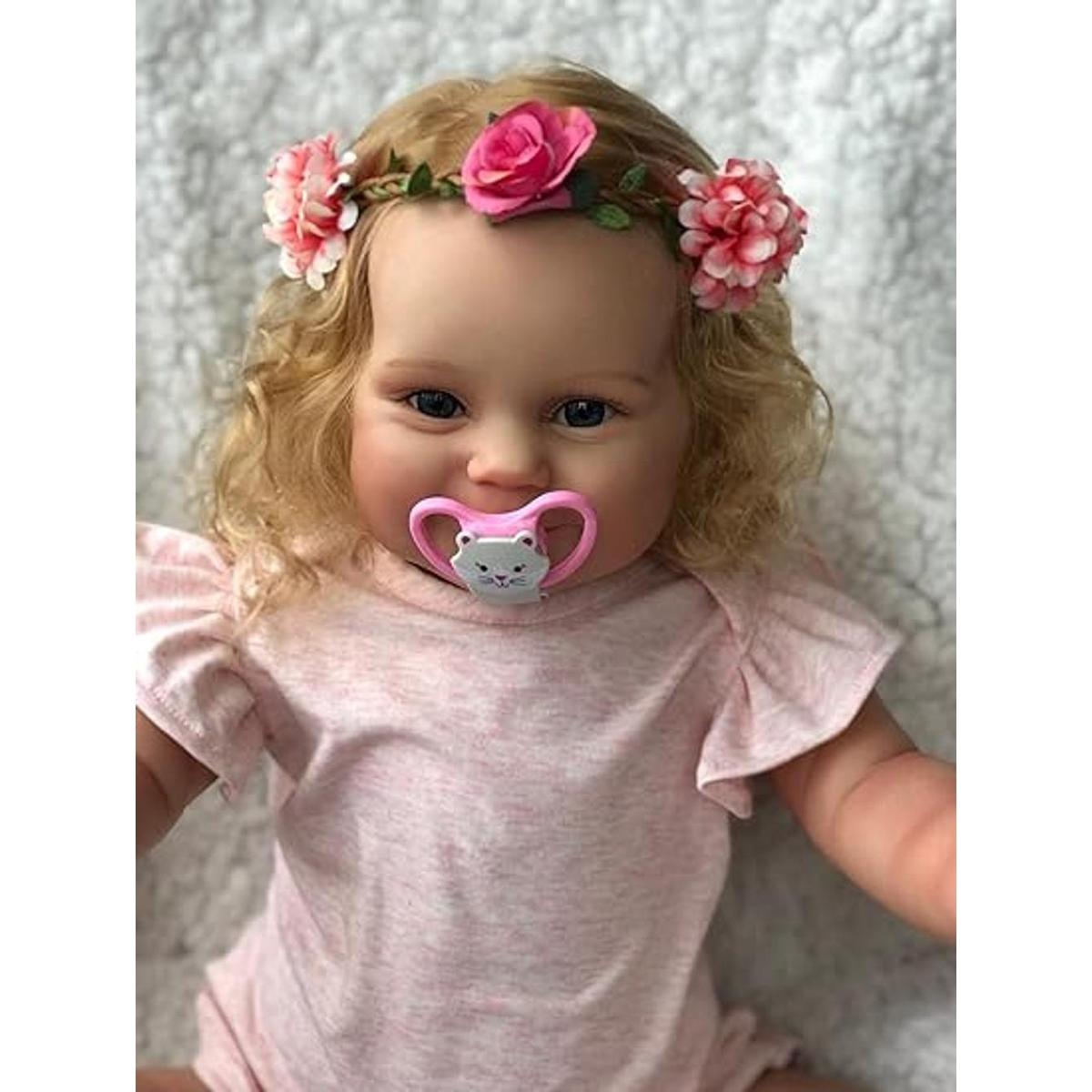 iCradle Muñeca de bebé recién nacida de 20 pulgadas con