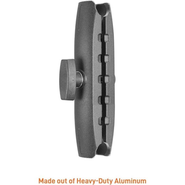 iBOLT Brazo de doble enchufe de aluminio de 6 pulgadas_4