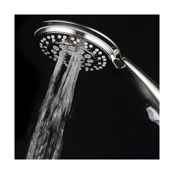 hotelspa 9setting Lujo níquel cepillado ducha de mano con