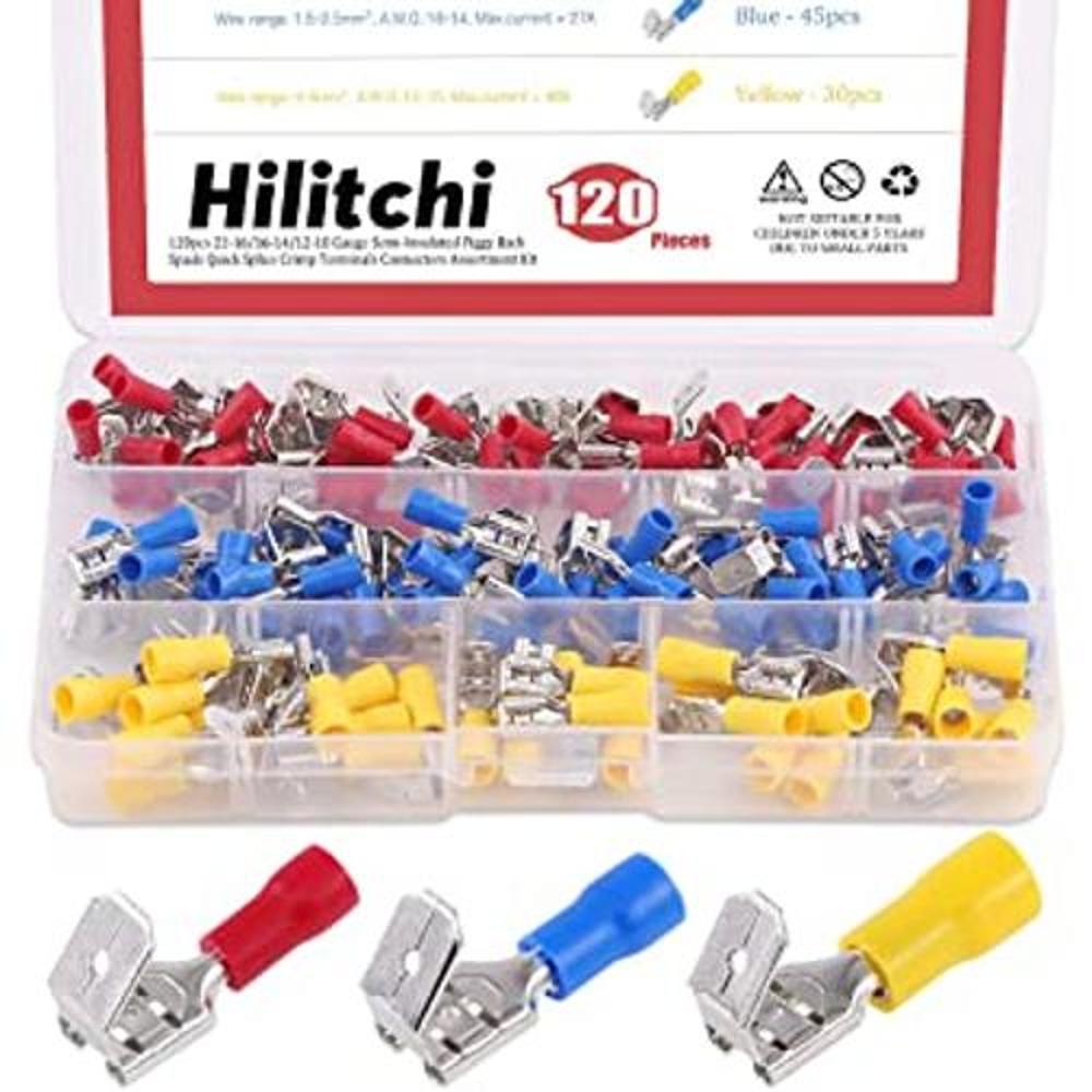 hilitchi 120pcs 22 1616 1412 10 AWG alambre de