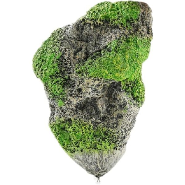 hewnda Acuario adornados with suspended Rock flotante_1