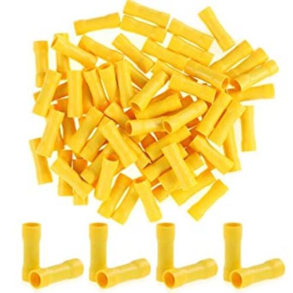 glarks 100pcs 12 10 Gauge Butt eléctricos Insulated_1