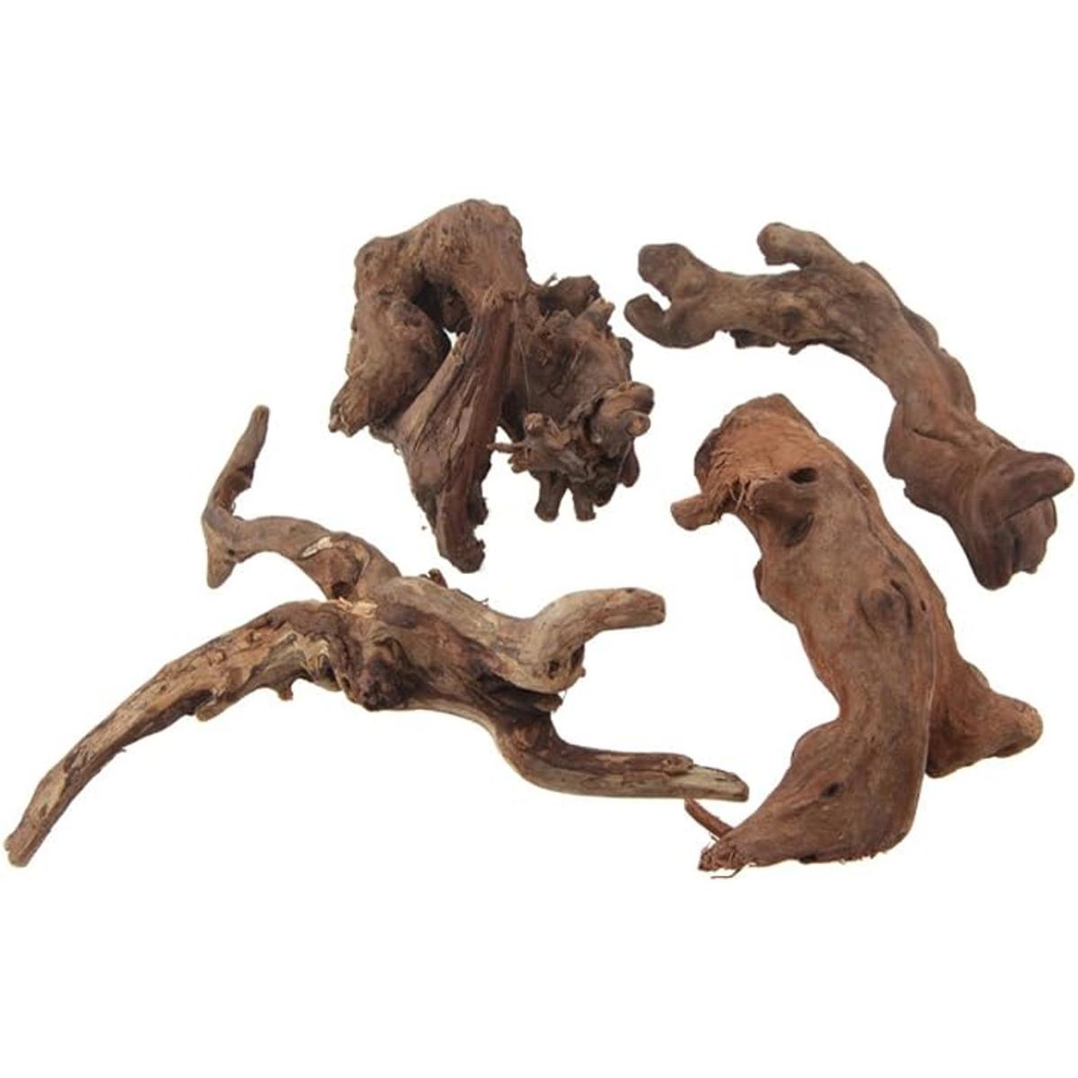 emours Ramas de madera flotante Reptiles para decoración