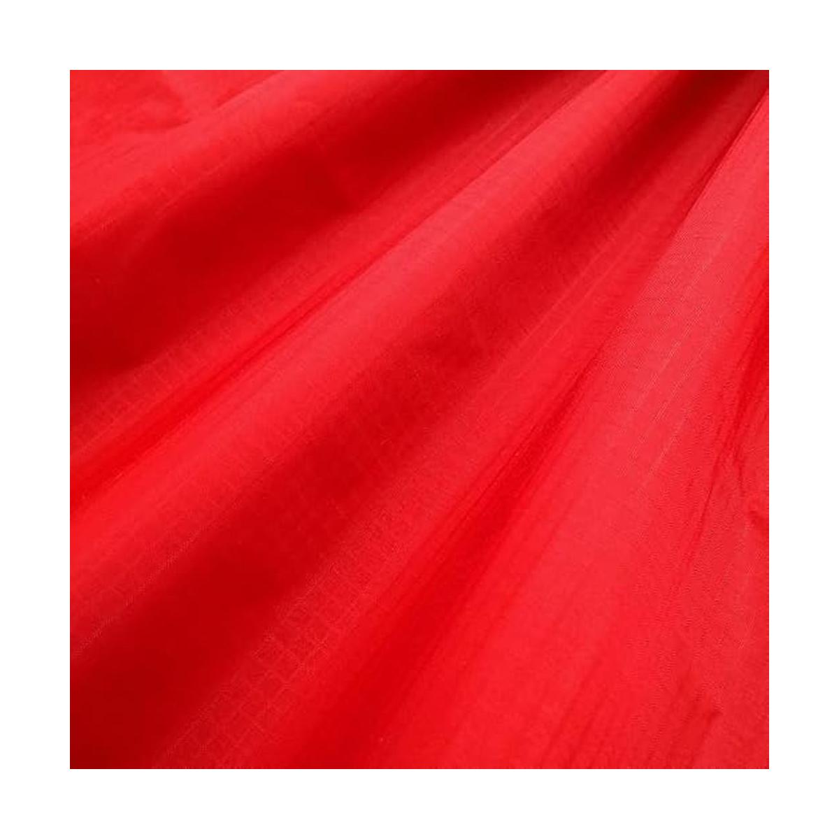 emma kites Tela de nailon Ripstop roja 40 denier pieza