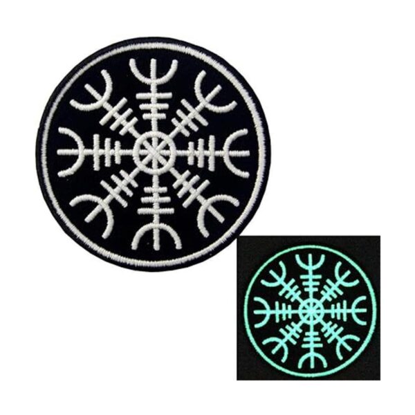 embtao brilla en la oscuridad aegishjalmr Viking Helm de_2