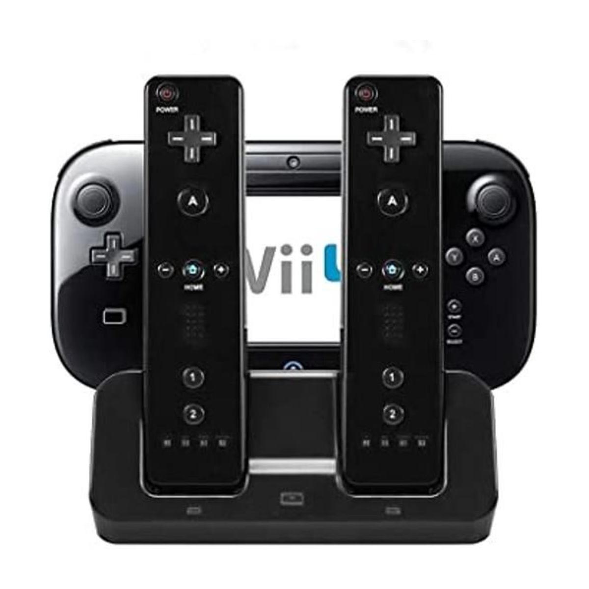 eLUUGIE 3 in 1 Charger Dock Charging Station Base for Wii