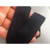 de sarga negra de algodón sesgo de 1 pulgada 0.984 in x_3