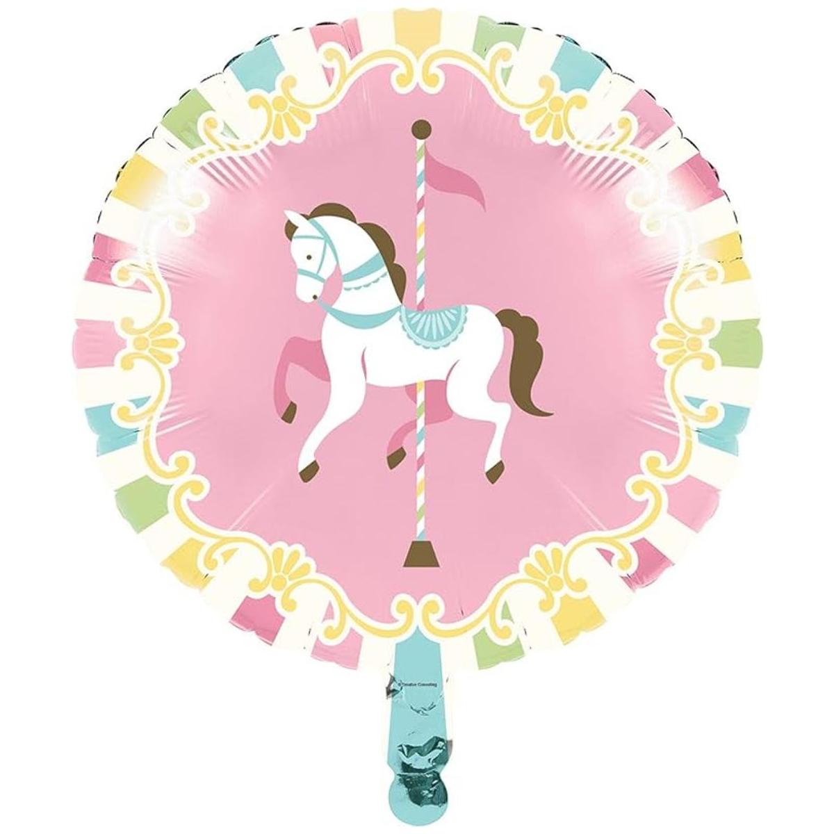 creative converting 329356 caballos de carrusel 10unidades