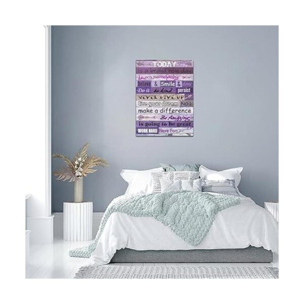 citari Arte inspirador de pared con citas decoración de