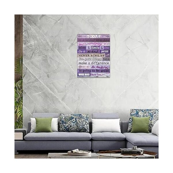 citari Arte inspirador de pared con citas decoración de