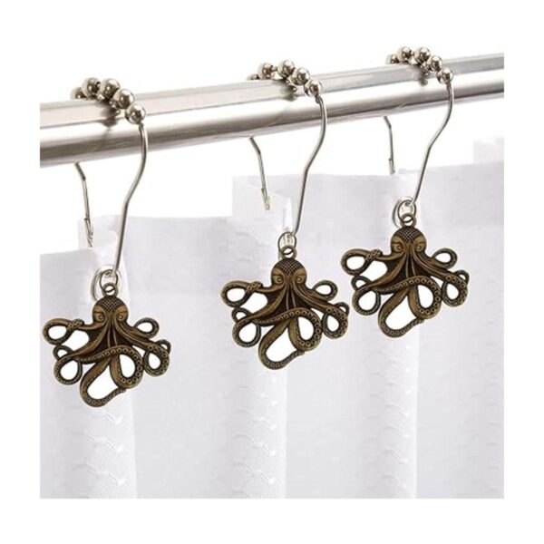 brandname Ganchos decorativos para cortina de ducha de_4