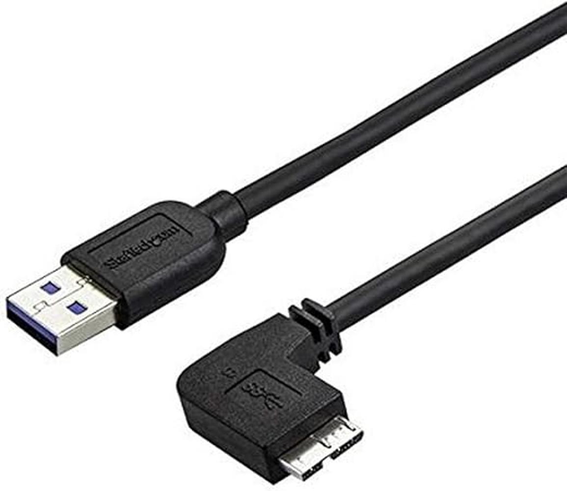 cable micro usb 3.0 de 1.6 ft de 20 pulgadas mm ángulo