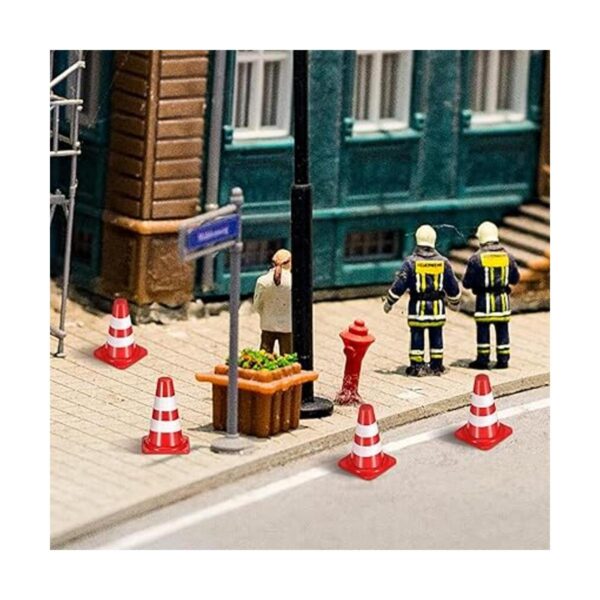 balacoo 50 piezas de cono de carretera miniatura de_2