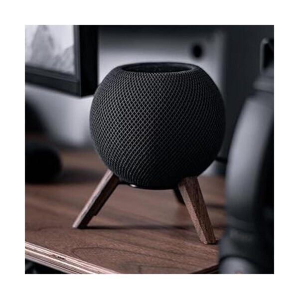 balolo Trípode de madera real para HomePod Mini nogal