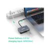 atolla USB C Hub Adaptador USB C 4 en 1 de aluminio con 3_4