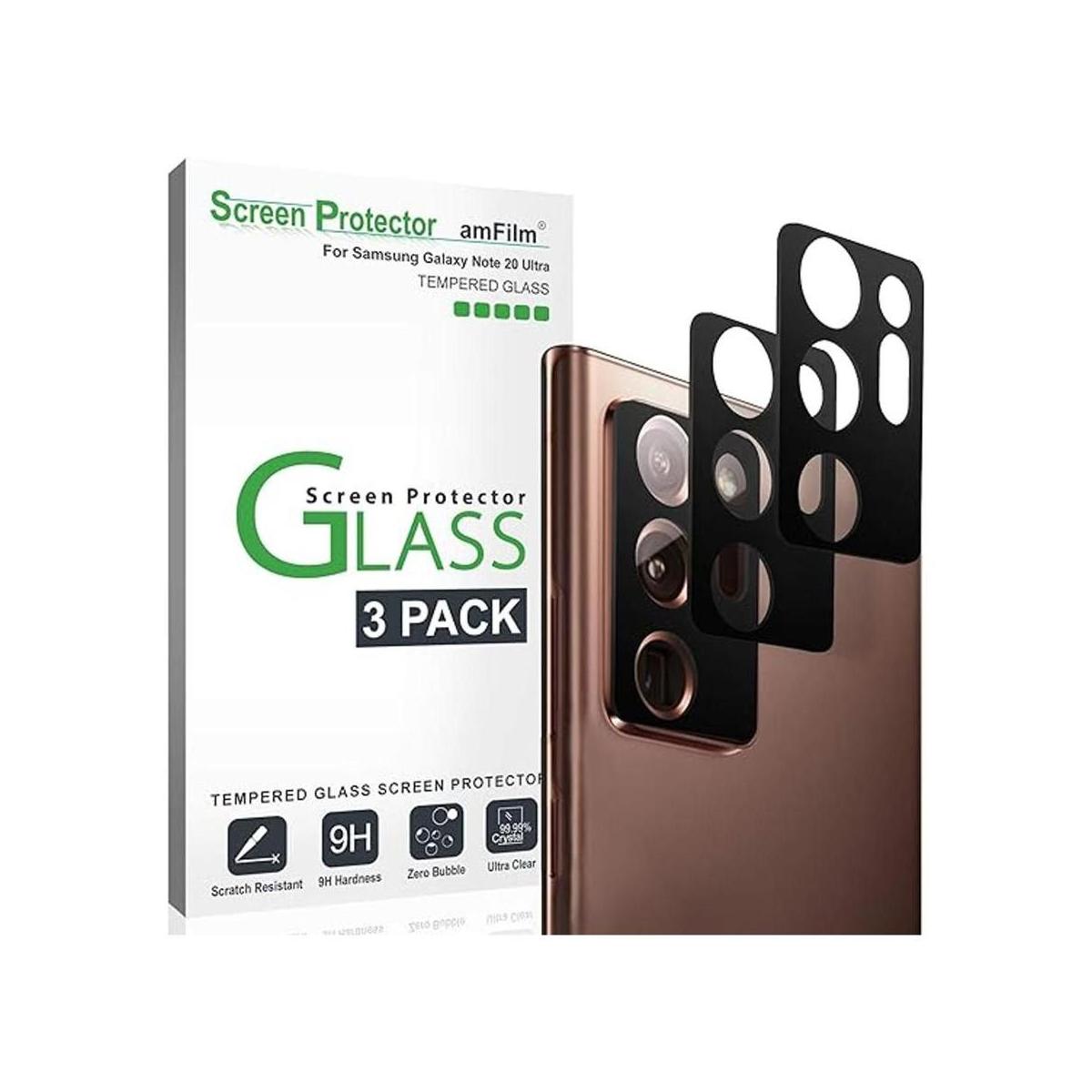 amFilm Protector de pantalla para Samsung Galaxy Note 20